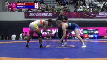 76 kg Gold - Kylie Welker, USA vs Thamires Martins, BRA