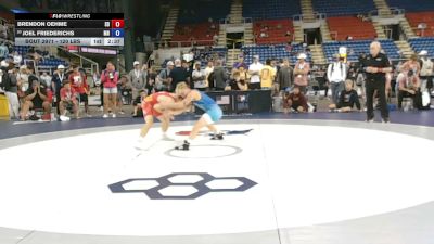 120 lbs Cons. Sub-rd Of 16 - Brendon Oehme, South Dakota vs Joel Friederichs, Minnesota