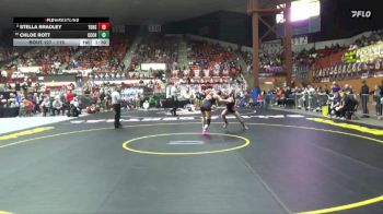 115 lbs Quarterfinal - Chloe Rott, Clay Center Community HS vs Stella Bradley, Tonganoxie Hs