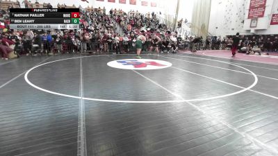 285 lbs Round Of 16 - Nathan Pailler, Mansfield vs Ben Leahy, Nashoba