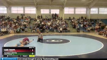 106 lbs Placement Matches (8 Team) - Patrick Smyth, Lovett School vs Gabe Swann, Central Carroll