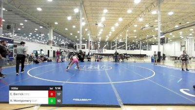 110 lbs Rr Rnd 8 - Easton Barrick, D3 Training Center vs Reese Montgomery, Dueling Bandits