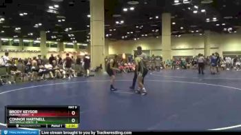 113 lbs Round 6 (10 Team) - Brody Keysor, Montana Sidney vs Connor Hartnell, Westerville North