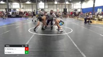 165 lbs Rr Rnd 3 - Ryder Balkema, Otsego. Destroyers vs Miguel Rojas, TD's Barn Boys