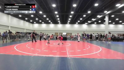 126 lbs Champ. Round 3 - Lukah Zherka, FL vs Tyler Prinzo, GA