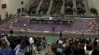 Gold Winterguard "Covina CA" at 2025 WGI Guard Manhattan Beach Regional