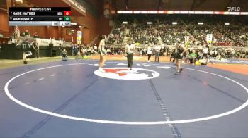 2A-120 lbs Cons. Semi - Aiden Smith, Tongue River vs Kade Haynes, Moorcroft