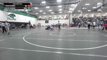 144 lbs Cons. Round 4 - Linkyn Turner, De Soto Kids Wrestling Club vs Favio Rivero, Rocks Wrestling Club