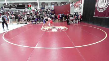 165 lbs Quarterfinal - William Phillips, Baylor School vs Findley Smout, Christian Brothers