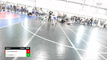 74-76 lbs Round 1 - Jackson Armentrout, Buzzsaw WC vs Anna Lozano, St. Maries WC