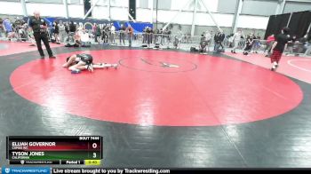 105 lbs Semifinal - Tyson Jones, California vs Elijah Governor, Camas WC