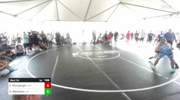 132 lbs Round Of 64 - Eli Roripaugh, Chaparral HS vs Osvaldo Mendoza, Jedi WC