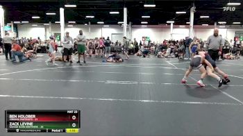 84 lbs Round 4 (8 Team) - Zack Levine, Savage Barn Brothers vs Ben Holober, Virginia Partriots