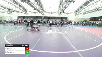 90-I lbs Semifinal - Gabe Benyo, Mat Assassins vs Gregory Parani, Shore Thing WC