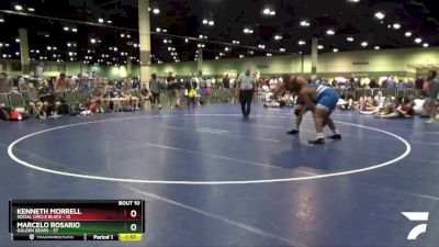 285 lbs Round 4 (6 Team) - Marcelo Rosario, Golden Bears vs Kenneth Morrell, Social Circle Black