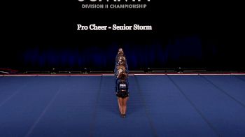 Pro Cheer - Senior Storm [2021 L4.2 Senior Coed - Small Finals] 2021 The D2 Summit