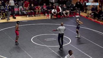 125lbs Match: Malcolm Robinson, Rutgers vs Dylan Luciano, Centenary