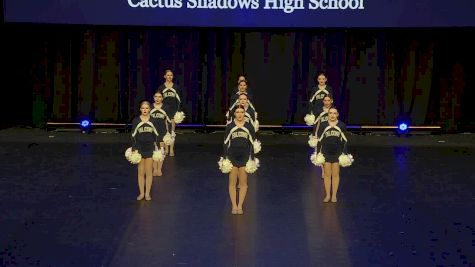 Cactus Shadows High School [2020 Junior Varsity Pom Finals] 2020 UDA National Dance Team Championship