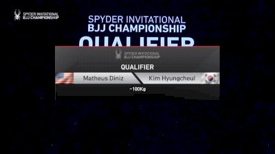 Matheus Diniz vs Kim Hyungcheul 2019 Spyder BJJ Qualifier
