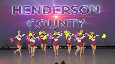 Henderson County High School [2022 Small Varsity Pom Finals] 2022 NDA National Championship