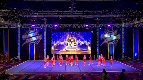 All Star One - Cherry Bombs [2024 Junior--Small] 2021 CHEERSPORT: Concord Classic 1