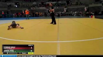 45 lbs Placement (4 Team) - Cygnus Walz, Staples-Motley vs Jaxon Voss, Brainerd/Pillager