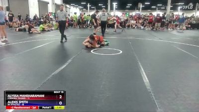 95 lbs Round 4 (8 Team) - Alyssa Mansharamani, Cordoba Trained vs Alexis Smith, 84 Athletes