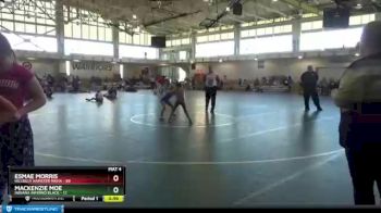 58 lbs Round 3 (4 Team) - Esmae Morris, Hillbilly Hamster Mafia vs Mackenzie Moe, Indiana INFERNO BLACK