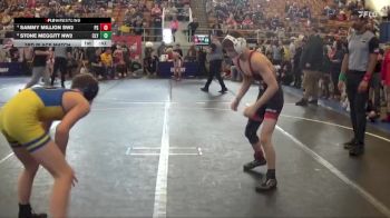 106 lbs 3rd Place Match - Stone Meggitt NW2, CLYDE vs Sammy Million SW2, Preble Shawnee