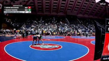 4A-190 lbs Cons. Round 2 - Mason Thigpen, Walnut Grove vs Justin Buchanan, North Springs