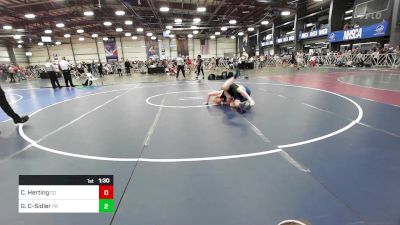 160 lbs Round Of 64 - Charlie Herting, CO vs Greyson Catlow-Sidler, PA