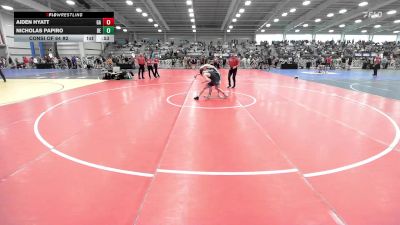 126 lbs Consi Of 64 #2 - Aiden Hyatt, GA vs Nicholas Papiro, DE