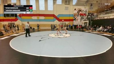 144 lbs 1st Place Match - Ashton Leegaard, Thunder Basin vs Ryan Gonzales, Central