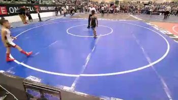 52 lbs Consolation - Asher Harris, Legacy Elite Wrestling Club vs Uzziah Clark, Team OKWA