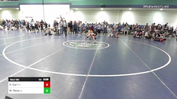 60 lbs Consi Of 8 #1 - Hunter Carl, PA vs Mateo Pena, GA