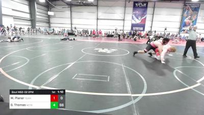 285 lbs Rr Rnd 2 - Mason Planer, Team Nebraska Silver vs Gabriel Thomas, MetroWest United Black