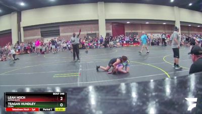 110 lbs Round 2 - Leah Hoch, ALPHA ELITE vs Teagan Hundley, CKWA