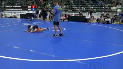 67 lbs Champ. Round 1 - Macoy Heishman, Big Game Wrestling Club vs Ashton Andersen, Big Game Wrestling Club