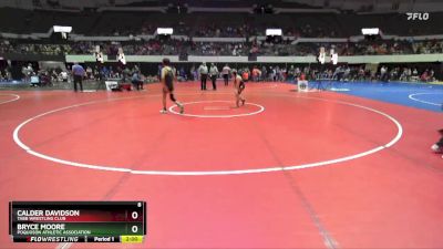 National 92-99 lbs Quarterfinal - Bryce Moore, Poquoson Athletic Association vs Calder Davidson, Tabb Wrestling Club