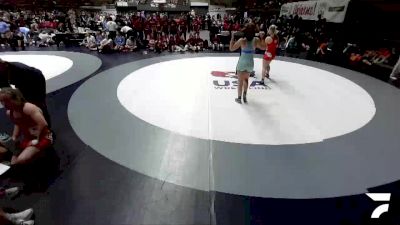 140 lbs Tammy Grace, SCVWA - Santa Clara Valley Wrestling Association vs Aeryn Cox, SAWA - Sacramento Area Wrestling Association