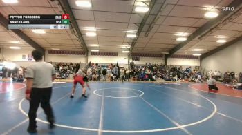 157 lbs Champ. Round 2 - Kane Clark, Spearfish vs Peyton Forsberg, Chadron