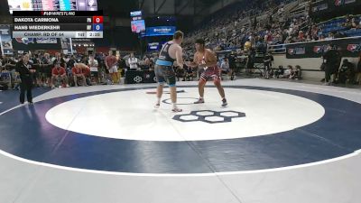 285 lbs Champ. Rd Of 64 - Dakota Carmona, Pennsylvania vs Hans Wiederkehr, New York