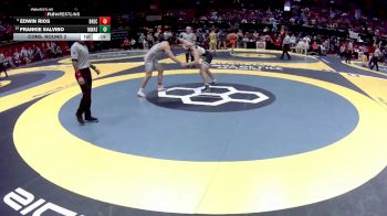 D1-190 lbs Cons. Round 2 - Frankie Salvino, Mass. Washington vs Edwin Rios, Brecksville