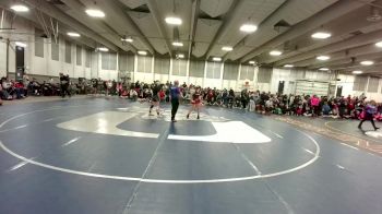 125 lbs Champ. Round 1 - Ivey McAlhany, Walsenburg vs Elizabeth Berglin, Loveland