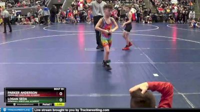 65 lbs Cons. Round 1 - Logan Seda, Nebraska Wrestling Academy vs Parker Anderson, Siouxland Wrestling Academy