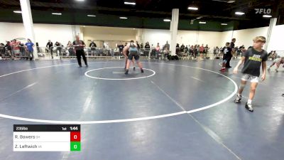 235 lbs Rr Rnd 3 - Robert Bowers, OH vs Zachary Leftwich, VA