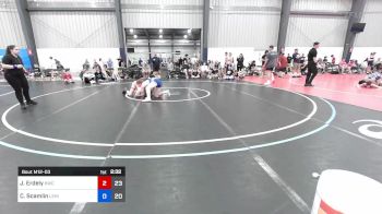 69 kg Rr Rnd 3 - Jonah Erdely, Knights Wrestling Club vs Charlie Scamlin, Lehigh Boys