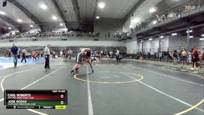 190 lbs Semifinal - Carl Roberts, Ray-Pec Wrestling Club vs Jose Rodas, Carthage Wrestling Club