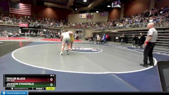 2A 285 lbs Quarterfinal - Jackson Stansfield, Duchesne vs Taylor Black, San Juan