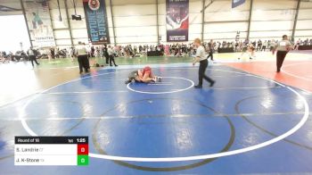 114 lbs Round Of 16 - Sybella Landrie, CT vs Julia Kempf-Stone, TX